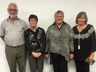 The Seniors: Tony Hacking, Julie Sheridan, Karen Martelletti, Pat Rutherford