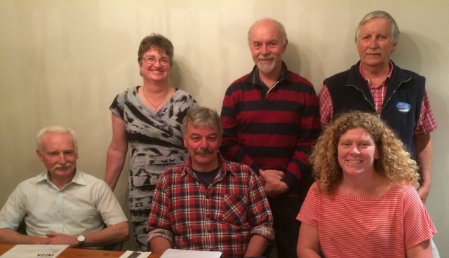Your committee hard at work: Back row L-R; Rona Driscoll, Michael Neels &amp; Ray McCully.  Front Row L-R; Brett Glass, Jan Spaans &amp; Anna Kalma